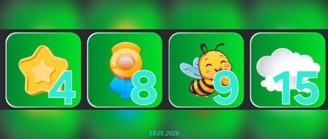 изображение для 🟢 #BeeHarvest Комбо 19.01