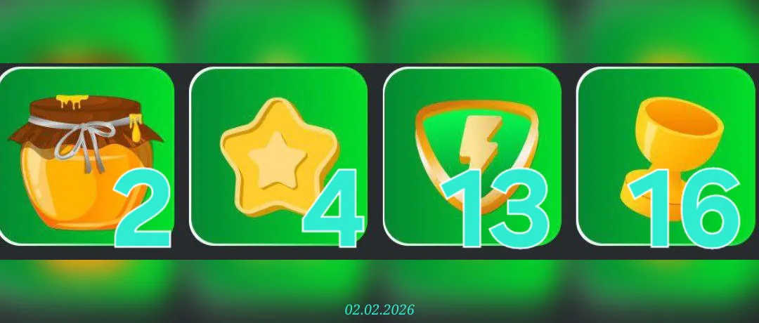 изображение для 🟢 #BeeHarvest Комбо 02.02