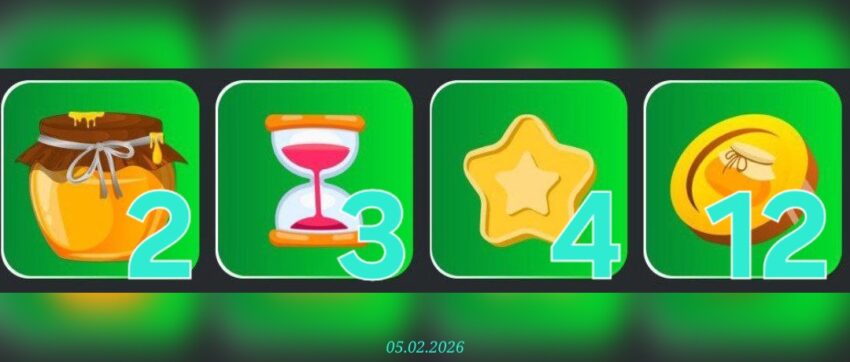 изображение для 🟢 #BeeHarvest Комбо 05.02