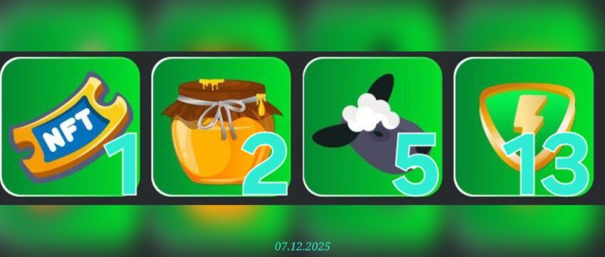 изображение для 🟢 #BeeHarvest Комбо 07.12