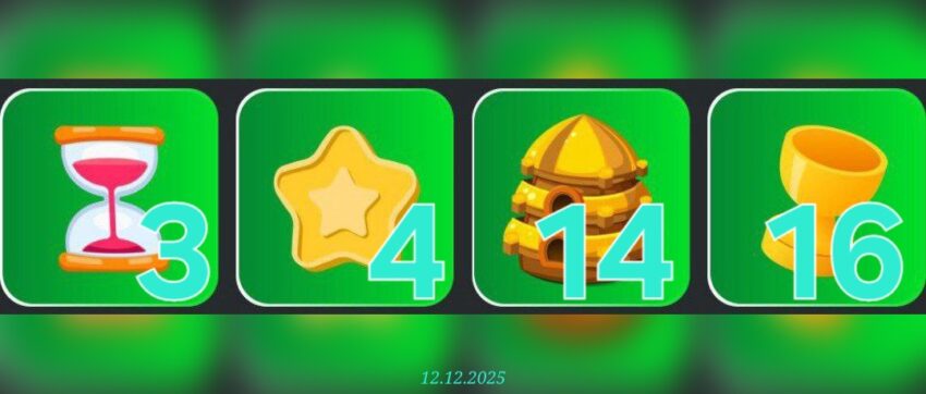 изображение для 🟢 #BeeHarvest Комбо 12.12