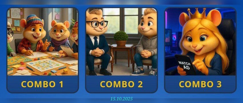 изображение для 🟢 #HamsterKombat Комбо 15.10
