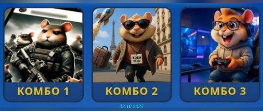 изображение для 🟢 #HamsterKombat Комбо 22.10