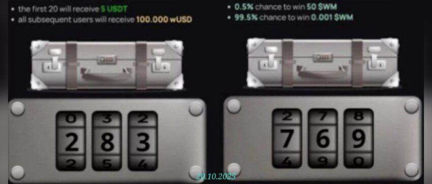 изображение для 🟢 #WeMine Код 20.10